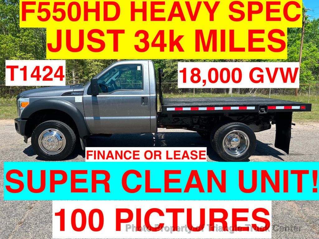 2012 Ford F550HD HEAVY SPEC JUST 34k MILES! SUPER CLEAN! ONE OWNER! 100 PICTURES! FINANCE OR LEASE! - 22382386 - 0