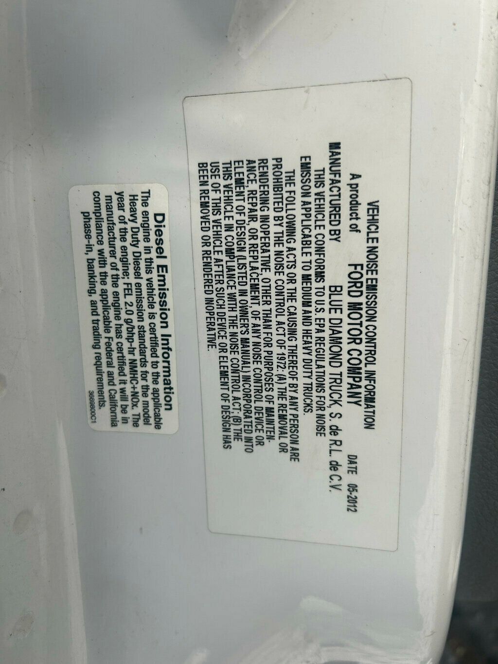 2012 Ford F650 20 FOOT BOX TRUCK FINANCING AVAILABLE MANY OTHERS IN - 22973934 - 14