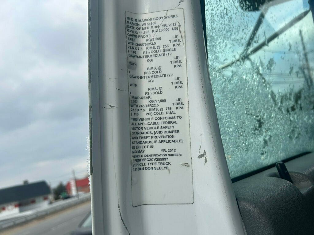 2012 Ford F650 20 FOOT BOX TRUCK FINANCING AVAILABLE MANY OTHERS IN - 22973934 - 16