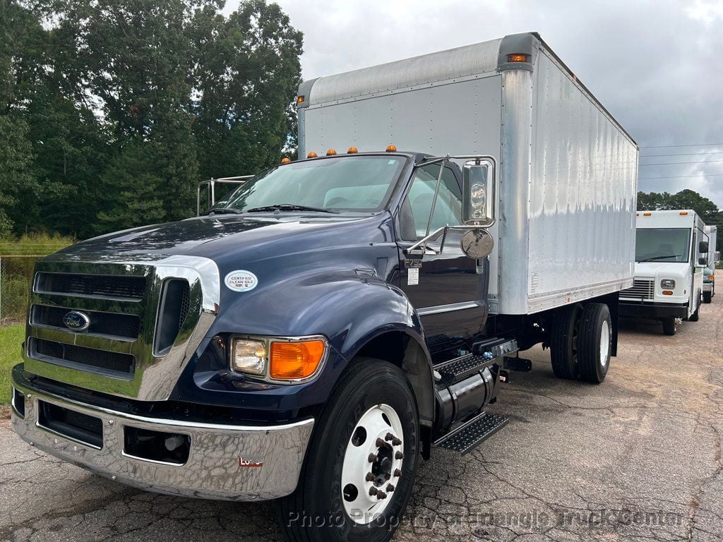 2012 Ford F650/F750 NON CDL BOX TRUCK JUST 17k MILES CUMMINS! ALLISON AUTOMATIC! - 22582720 - 3