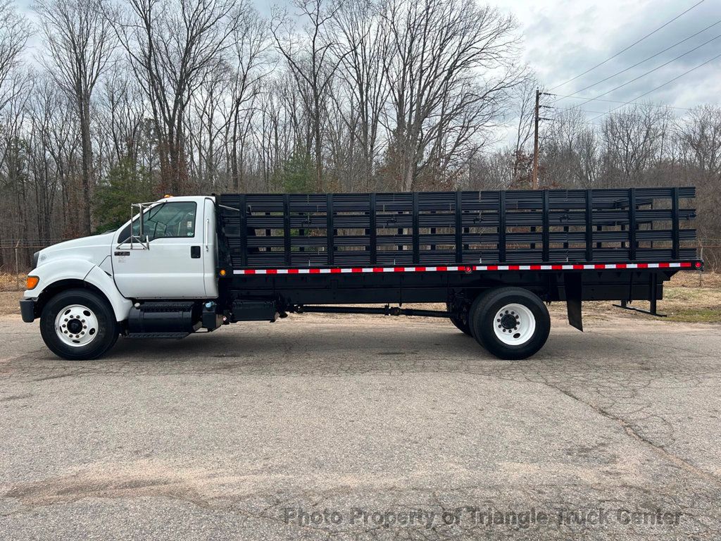 2012 Ford F650/F750 NON CDL LONG STAKE BODY JUST 17k MILES! 6.7 CUMMINS! STEEL DECK! SUPER CLEAN UNIT! - 22321408 - 20