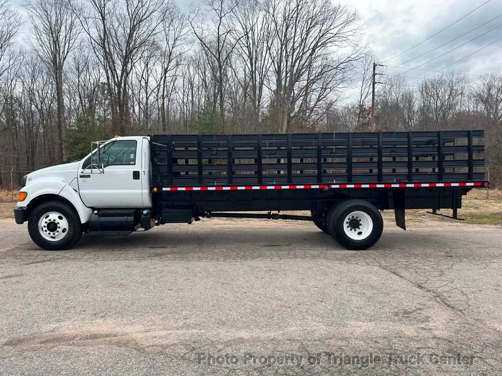 2012 Ford F650/F750 NON CDL LONG STAKE BODY JUST 17k MILES! 6.7 CUMMINS! STEEL DECK! SUPER CLEAN UNIT! - 22321408 - 52