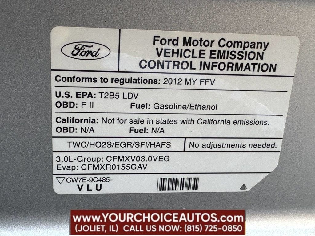 2012 Ford Fusion 4dr Sedan SEL AWD - 22845057 - 28
