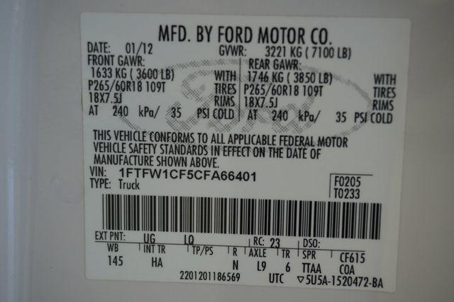 2012 Ford F-150  - 22927915 - 32