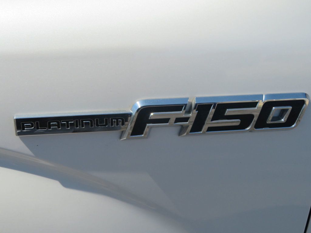 2012 Ford F-150 1OWNER PLATINUM SUPERCREW LEATHER EXTRA CLEAN LOW MILES  - 23085384 - 12