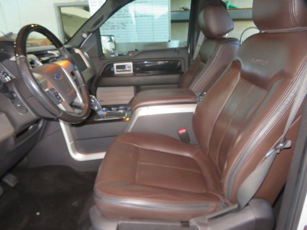 2012 Ford F-150 1OWNER PLATINUM SUPERCREW LEATHER EXTRA CLEAN LOW MILES  - 23085384 - 17