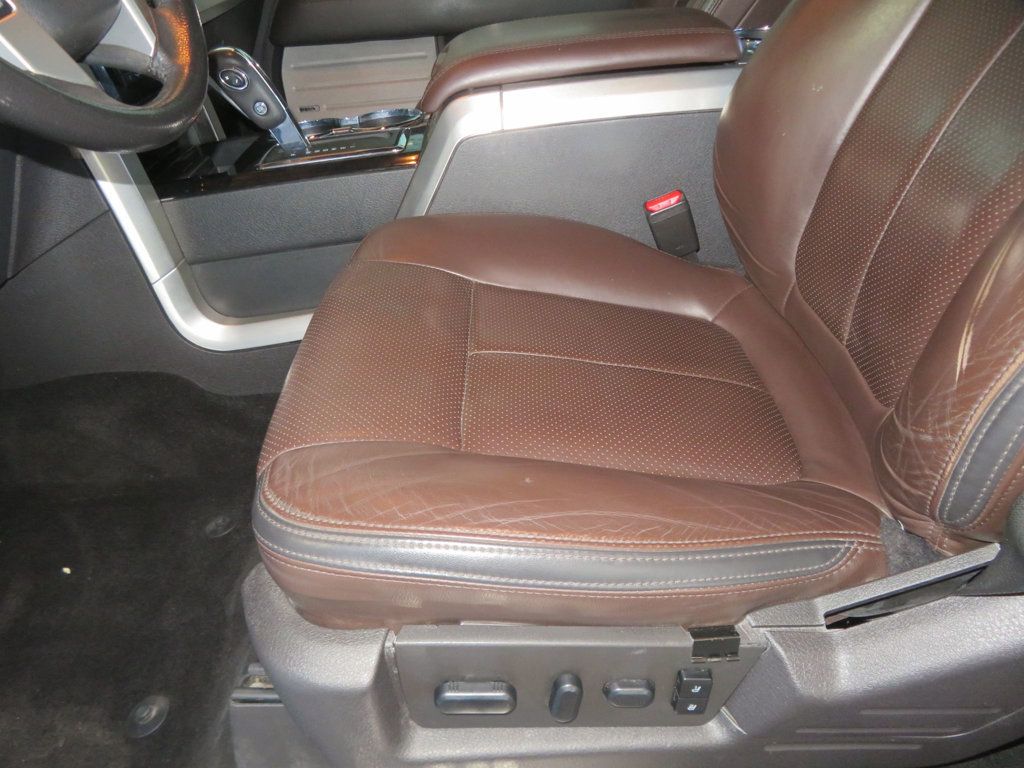 2012 Ford F-150 1OWNER PLATINUM SUPERCREW LEATHER EXTRA CLEAN LOW MILES  - 23085384 - 19