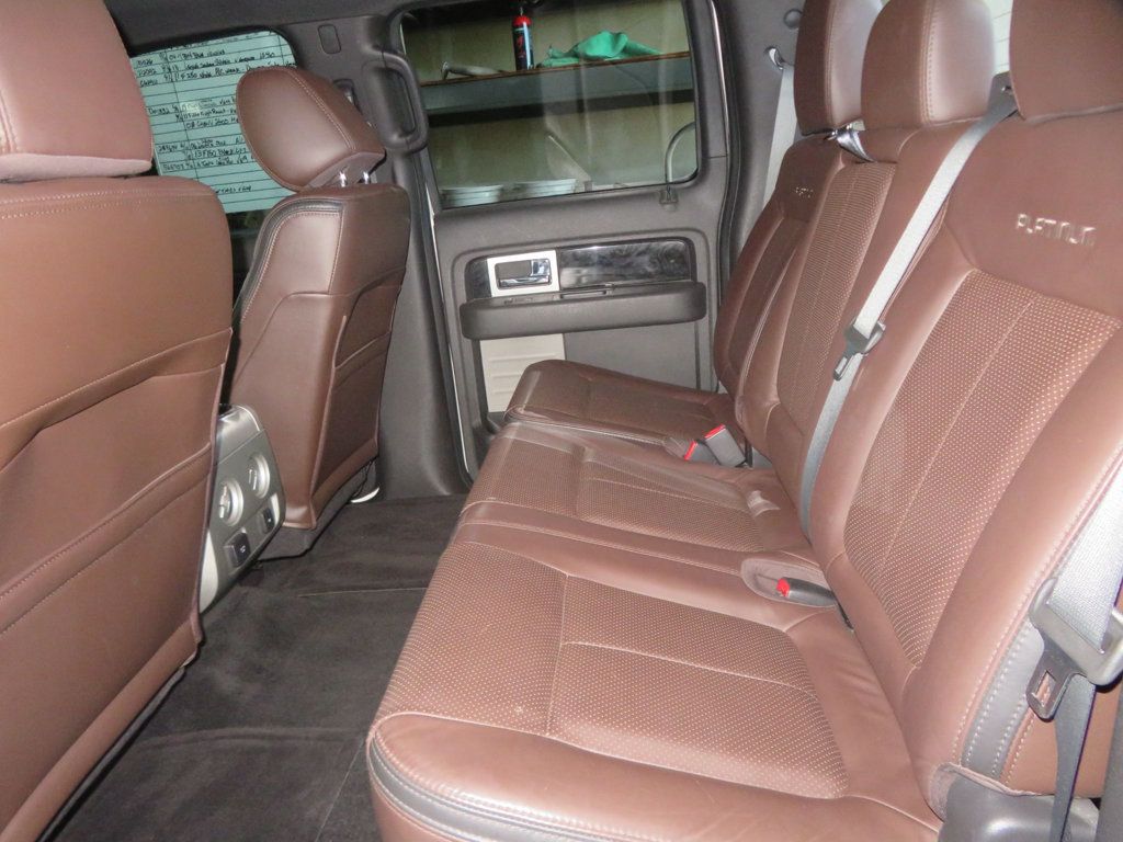 2012 Ford F-150 1OWNER PLATINUM SUPERCREW LEATHER EXTRA CLEAN LOW MILES  - 23085384 - 23