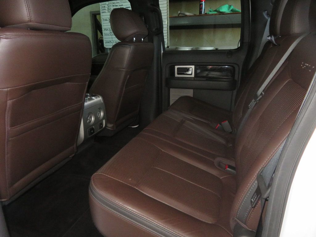 2012 Ford F-150 1OWNER PLATINUM SUPERCREW LEATHER EXTRA CLEAN LOW MILES  - 23085384 - 24
