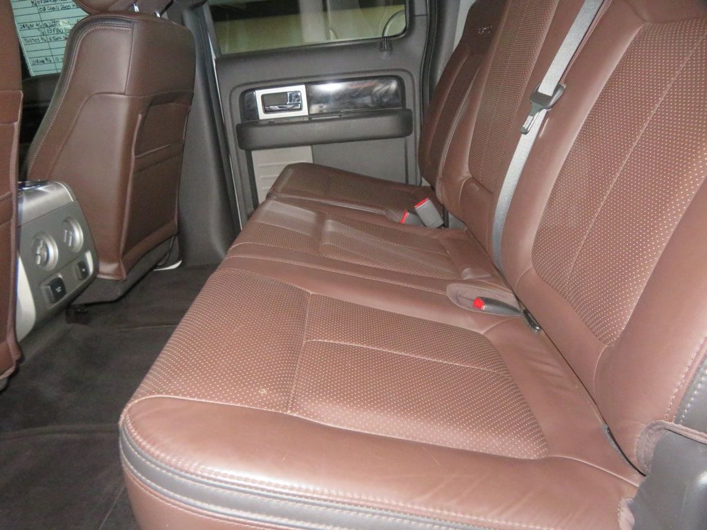 2012 Ford F-150 1OWNER PLATINUM SUPERCREW LEATHER EXTRA CLEAN LOW MILES  - 23085384 - 25
