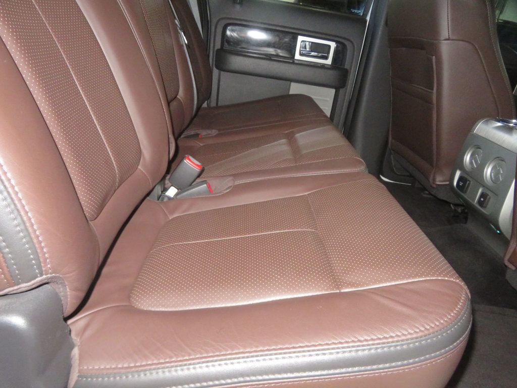 2012 Ford F-150 1OWNER PLATINUM SUPERCREW LEATHER EXTRA CLEAN LOW MILES  - 23085384 - 30