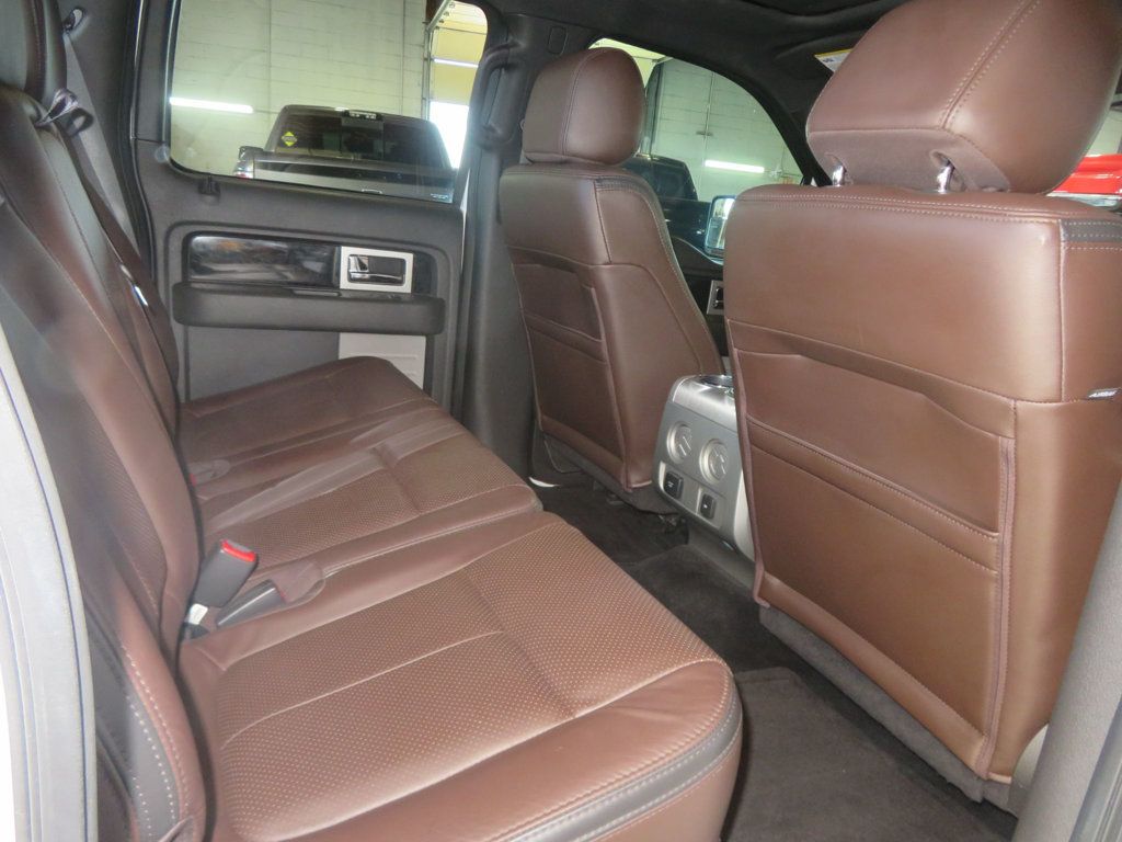 2012 Ford F-150 1OWNER PLATINUM SUPERCREW LEATHER EXTRA CLEAN LOW MILES  - 23085384 - 31