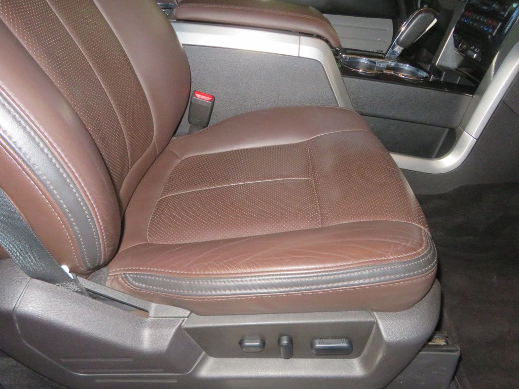 2012 Ford F-150 1OWNER PLATINUM SUPERCREW LEATHER EXTRA CLEAN LOW MILES  - 23085384 - 35