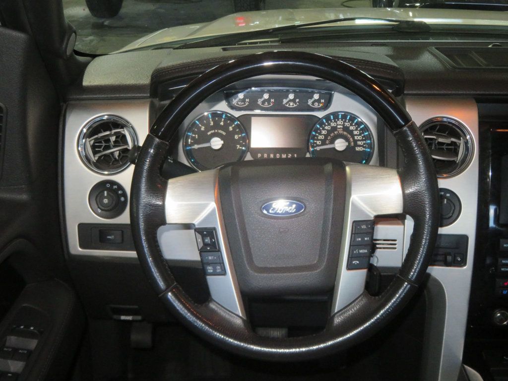 2012 Ford F-150 1OWNER PLATINUM SUPERCREW LEATHER EXTRA CLEAN LOW MILES  - 23085384 - 38