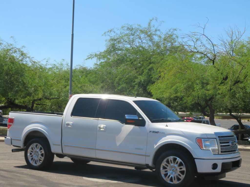 2012 Ford F-150 1OWNER PLATINUM SUPERCREW LEATHER EXTRA CLEAN LOW MILES  - 23085384 - 3