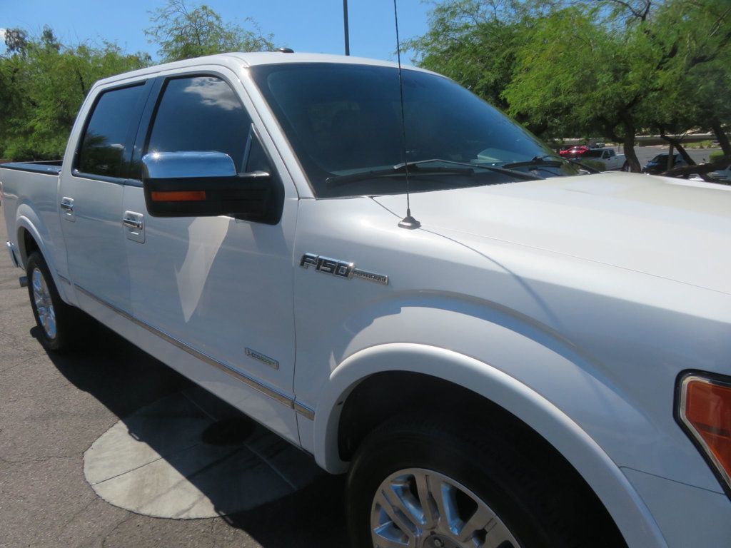 2012 Ford F-150 1OWNER PLATINUM SUPERCREW LEATHER EXTRA CLEAN LOW MILES  - 23085384 - 8