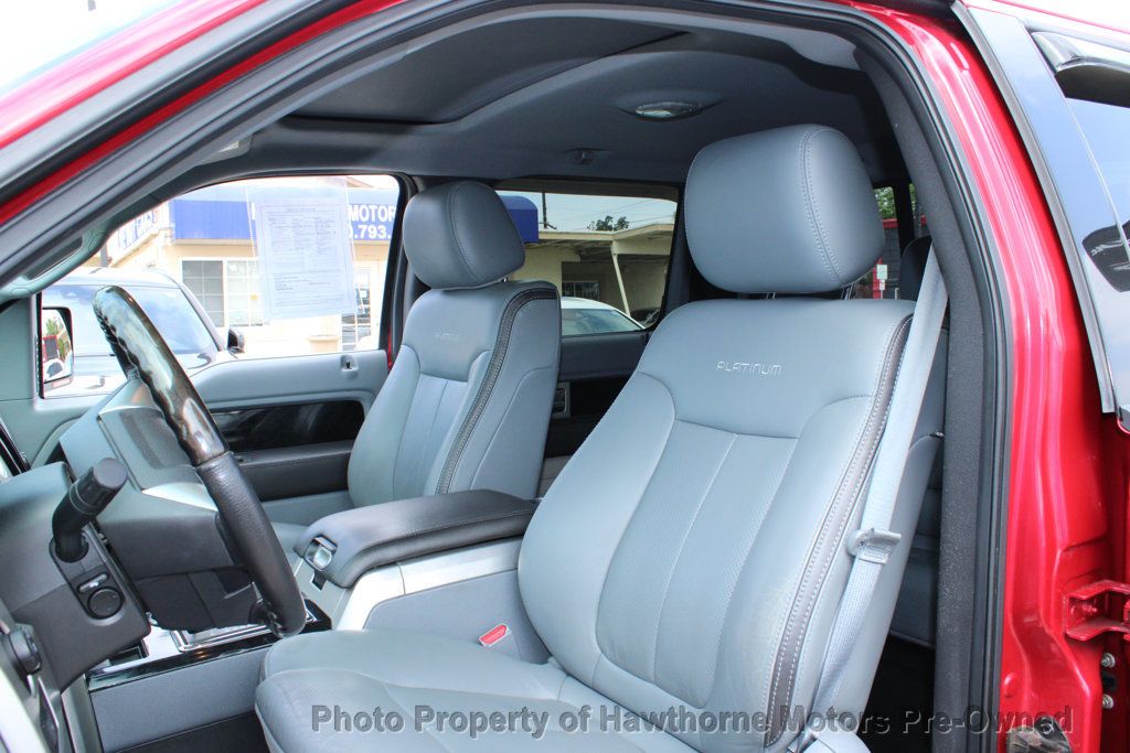 2012 Ford F-150 2WD SuperCrew 145" Platinum - 23059175 - 9