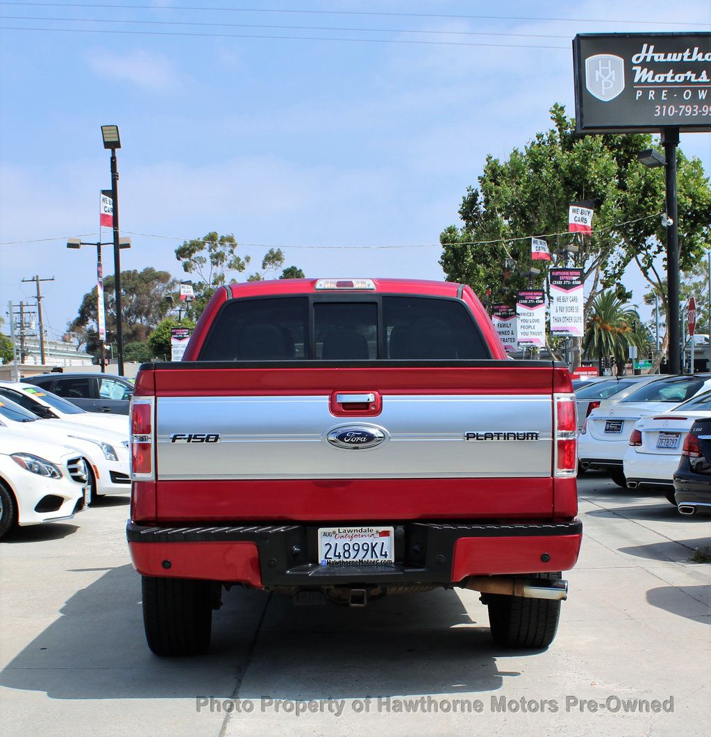 2012 Ford F-150 2WD SuperCrew 145" Platinum - 23059175 - 3