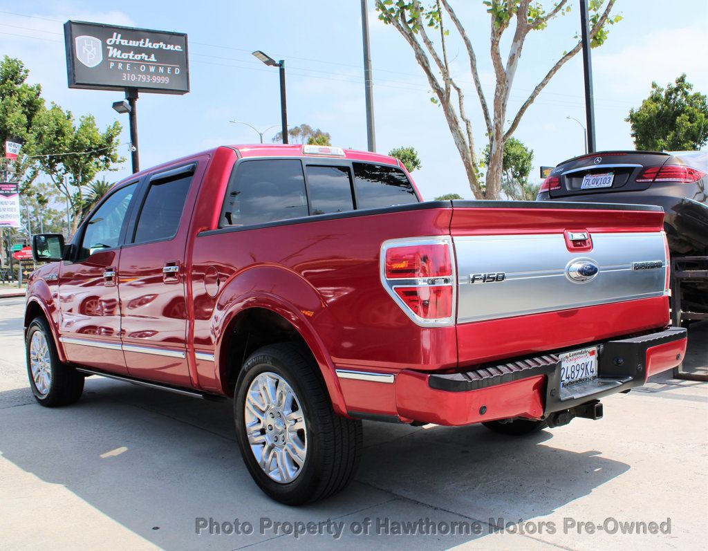 2012 Ford F-150 2WD SuperCrew 145" Platinum - 23059175 - 4