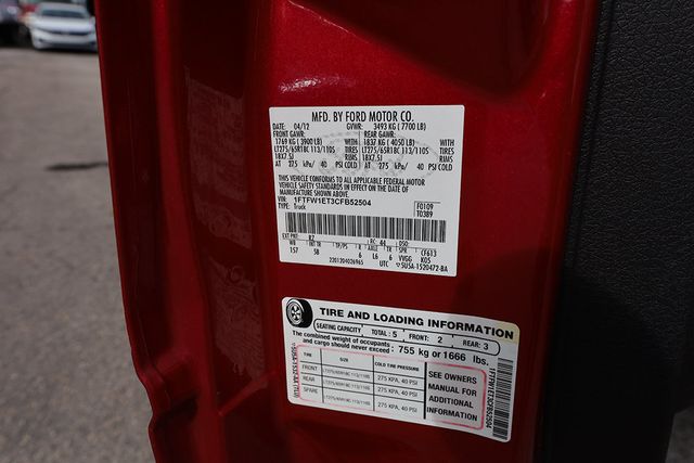 2012 FORD F-150 4WD SuperCrew 157" FX4 - 23091112 - 33