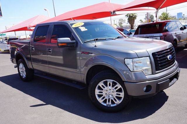2012 Ford F-150 FX4, 4X4, PREMIUM WHEELS, MOON ROOF, LEATHER, RUNNING BOARDS - 23067307 - 1