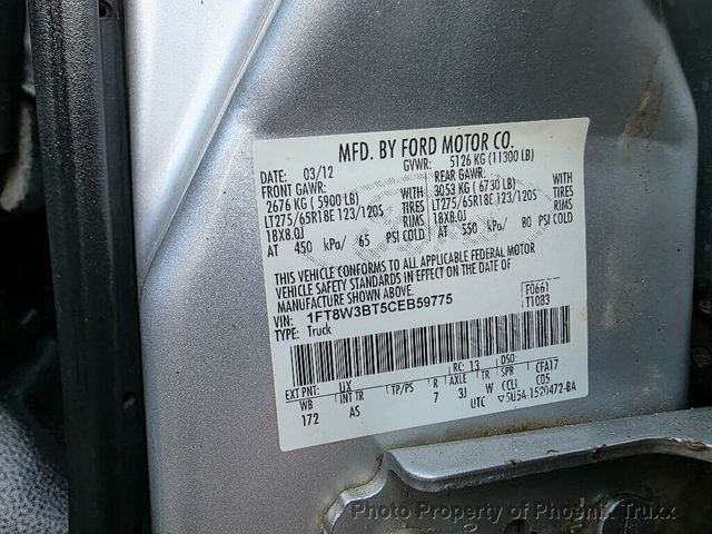 2012 Ford F-350 Super Duty SUPER DUTY - 22986367 - 19