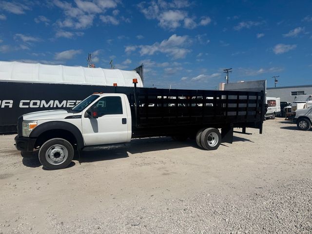 2012 Ford F-450 18' Stake Side Flatbed With Liftgate  - 22990627 - 1