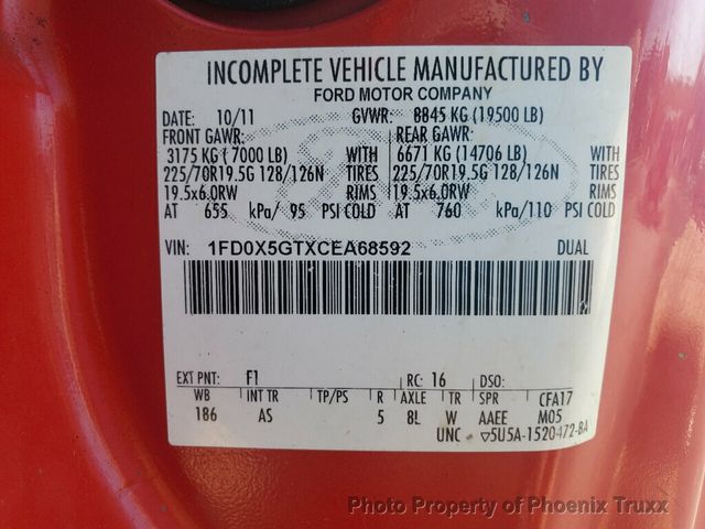 2012 Ford F-550 Super Duty SUPER DUTY - 22045666 - 20