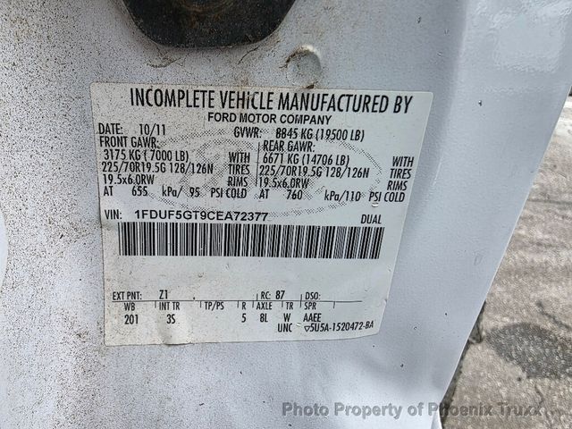 2012 Ford F-550 Super Duty SUPER DUTY - 22757976 - 19