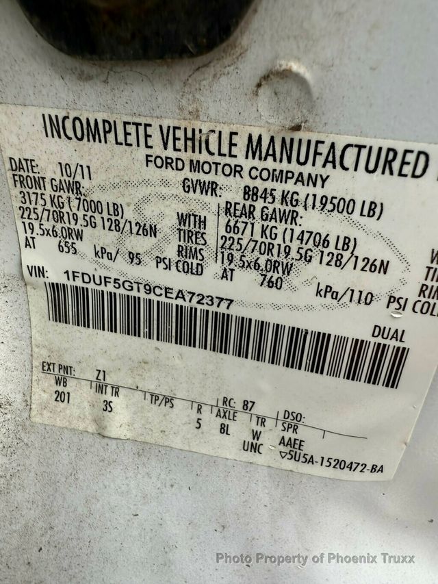 2012 Ford F-550 Super Duty SUPER DUTY - 22757976 - 8