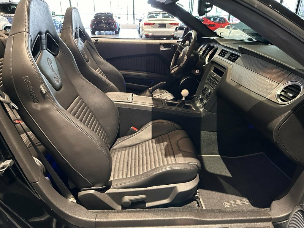 2012 Ford Mustang GT500/6SpeedManual/SVT PerfPkg/RecaroSeats/3.73AxleRatio - 23045992 - 31