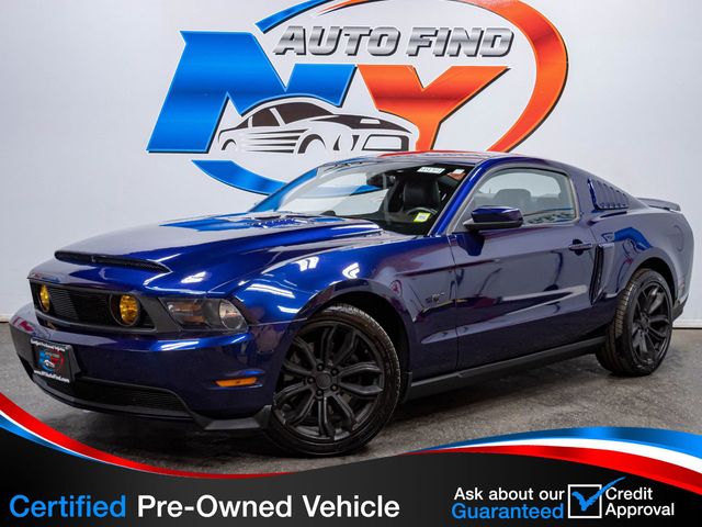 2012 Ford Mustang PREMIUM GT, CLEAN CARFAX, 6-SPD MANUAL, BACKUP CAM, COMFORT PKG - 22997484 - 0