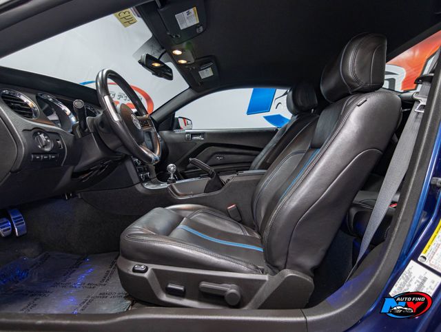 2012 Ford Mustang PREMIUM GT, CLEAN CARFAX, 6-SPD MANUAL, BACKUP CAM, COMFORT PKG - 22997484 - 14