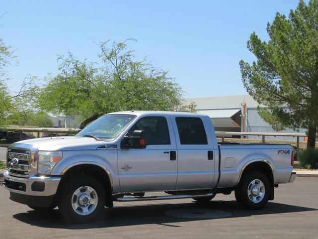 2012 Ford Super Duty F-250 SRW 4X4 F250 CRECAB POWERSTROKE DIESEL EXTRA CLEAN 35 SERVICE RECORD - 23030416 - 0