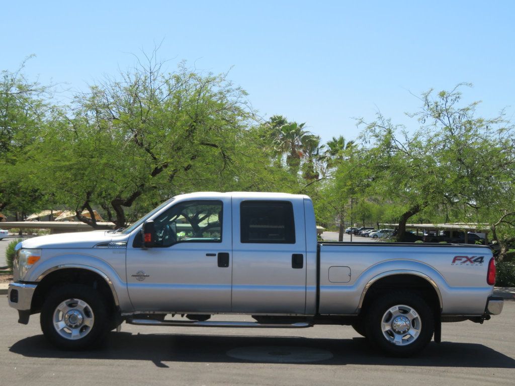2012 Ford Super Duty F-250 SRW 4X4 F250 CRECAB POWERSTROKE DIESEL EXTRA CLEAN 35 SERVICE RECORD - 23030416 - 1