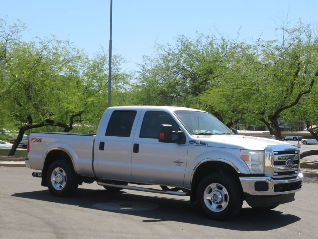 2012 Ford Super Duty F-250 SRW 4X4 F250 CRECAB POWERSTROKE DIESEL EXTRA CLEAN 35 SERVICE RECORD - 23030416 - 3