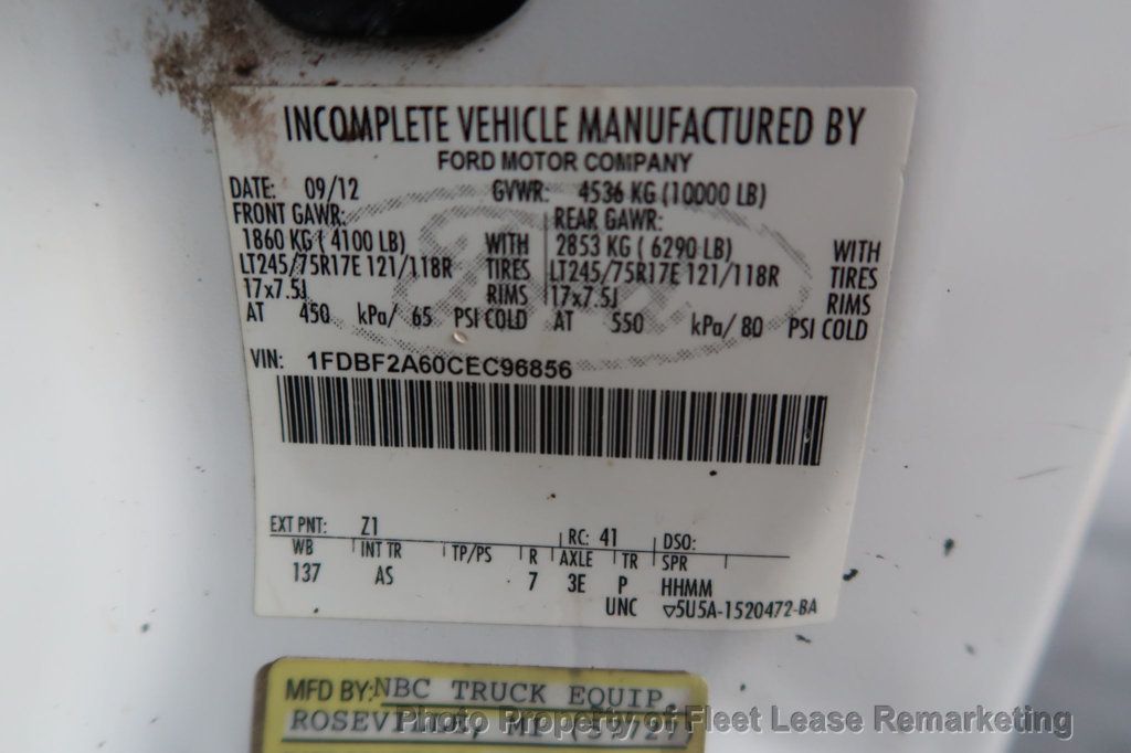 2012 Ford Super Duty F-250 SRW F250SD 2WD Reg Cab Utility  - 22969732 - 13