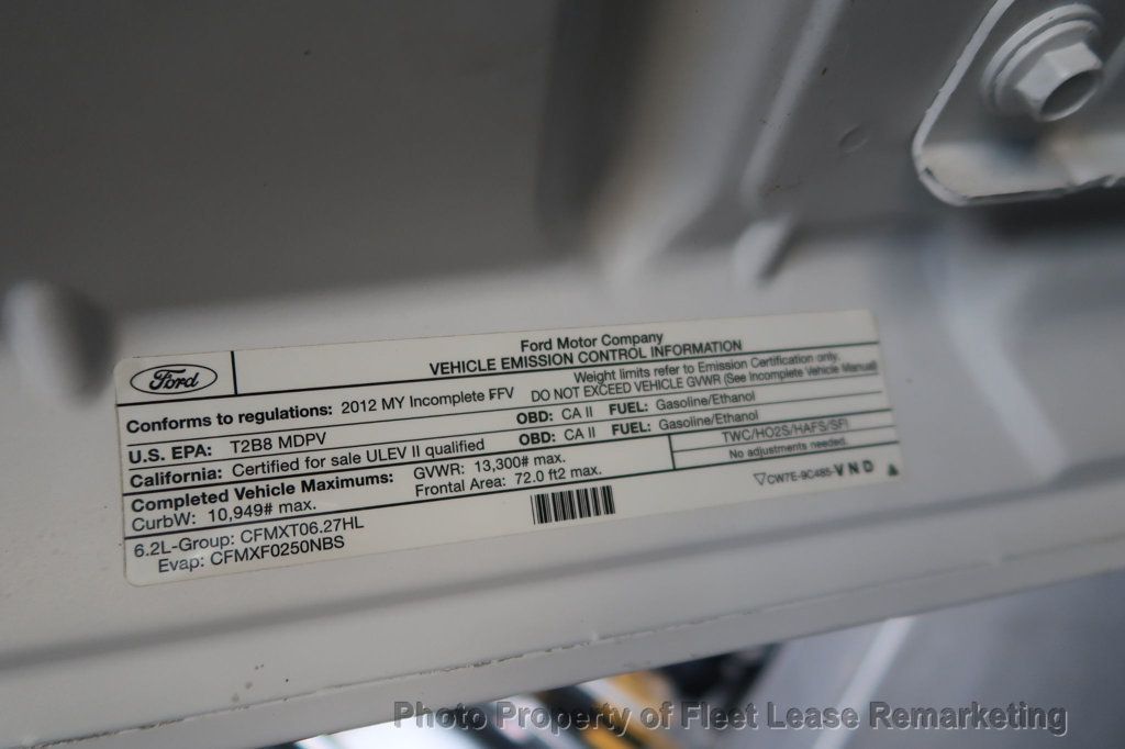 2012 Ford Super Duty F-250 SRW F250SD 2WD Reg Cab Utility  - 22969732 - 32