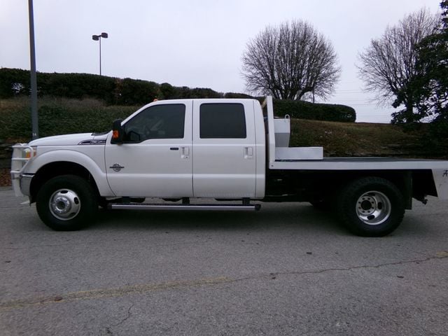2012 Ford Super Duty F-350 DRW LARIAT FLAT BED - 22948268 - 0