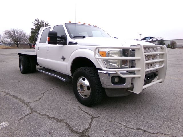 2012 Ford Super Duty F-350 DRW LARIAT FLAT BED - 22948268 - 3