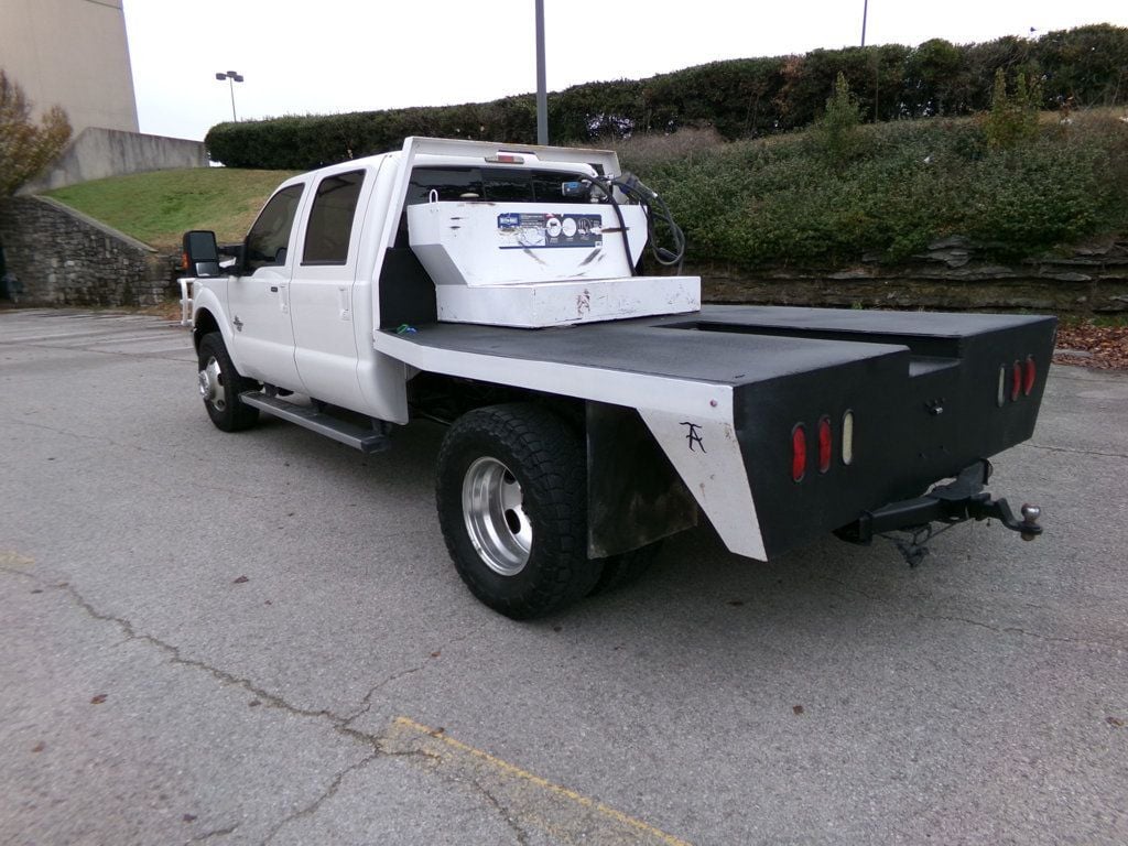 2012 Ford Super Duty F-350 DRW LARIAT FLAT BED - 22948268 - 7