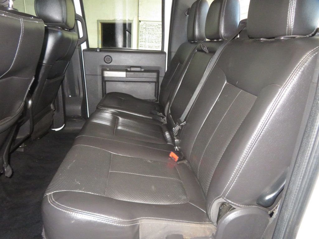 2012 Ford Super Duty F-350 SRW 4X4 CREWCAB LONGBED F350 POWERSTROEK DIESEL EXTAR CLEAN LARIAT  - 22975943 - 25