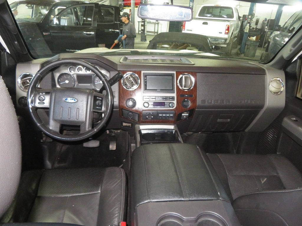 2012 Ford Super Duty F-350 SRW 4X4 CREWCAB LONGBED F350 POWERSTROEK DIESEL EXTAR CLEAN LARIAT  - 22975943 - 39