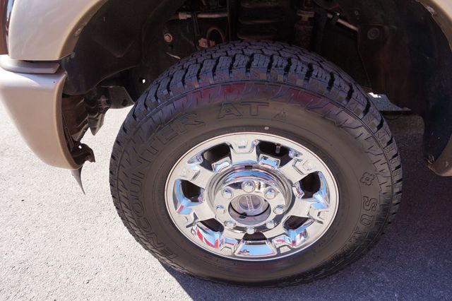 2012 Ford Super Duty F-350 SRW KING RANCH, 4X4, DIESEL, BROWN LEATHER SEATS, NAVIGATION - 23096212 - 12