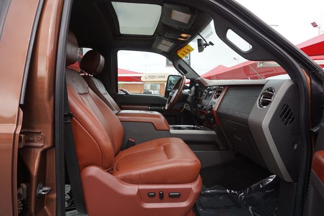 2012 Ford Super Duty F-350 SRW KING RANCH, 4X4, DIESEL, BROWN LEATHER SEATS, NAVIGATION - 23096212 - 20