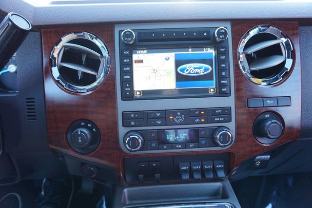 2012 Ford Super Duty F-350 SRW KING RANCH, 4X4, DIESEL, BROWN LEATHER SEATS, NAVIGATION - 23096212 - 29