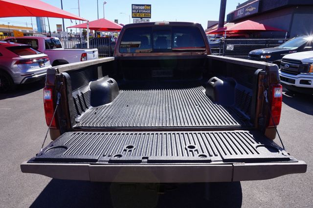 2012 Ford Super Duty F-350 SRW KING RANCH, 4X4, DIESEL, BROWN LEATHER SEATS, NAVIGATION - 23096212 - 7