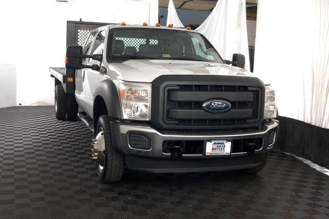 2012 Ford Super Duty F-450 DRW 12' FLAT BED * CREW CAB * 4X4 *  - 14055888 - 2