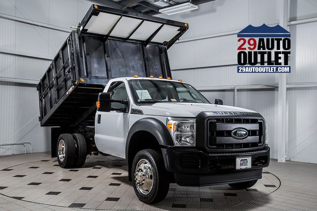 2012 Ford Super Duty F-450 DRW Cab-Chassis F-450 REG CAB 4X4 LANDSCAPE DUMP  - 15607524 - 0