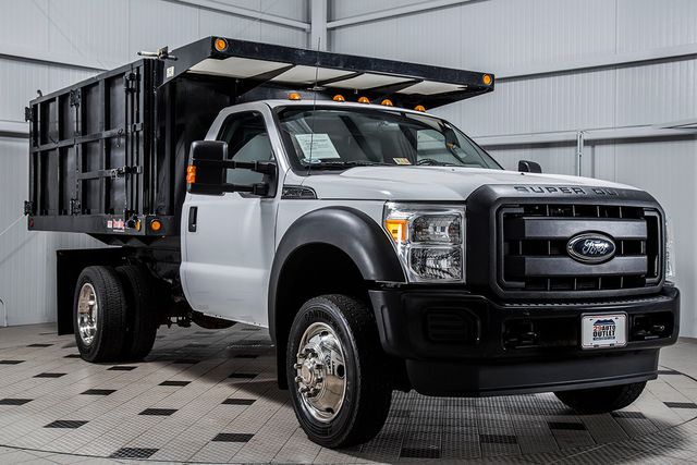 2012 Ford Super Duty F-450 DRW Cab-Chassis F-450 REG CAB 4X4 LANDSCAPE DUMP  - 15607524 - 1